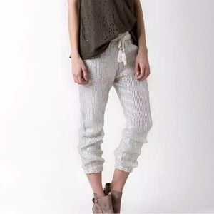 Amuse Society Briar Sequin Harem Jogger Pants Size XS